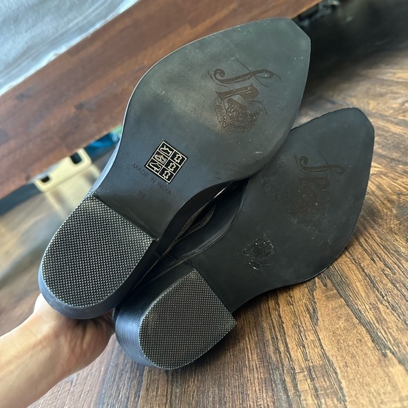 Free People | Boots Wayward Black Embroidered Western Booties - Picture 12 of 14